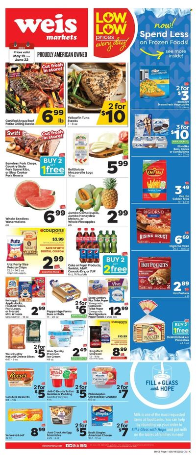 Weis (MD, NY, PA) Weekly Ad Flyer May 19 to May 26