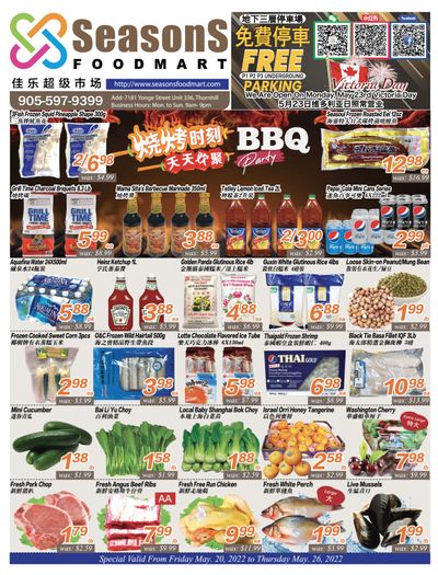 Seasons Food Mart (Thornhill) Flyer May 20 to 26