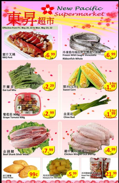 New Pacific Supermarket Flyer May 20 to 23