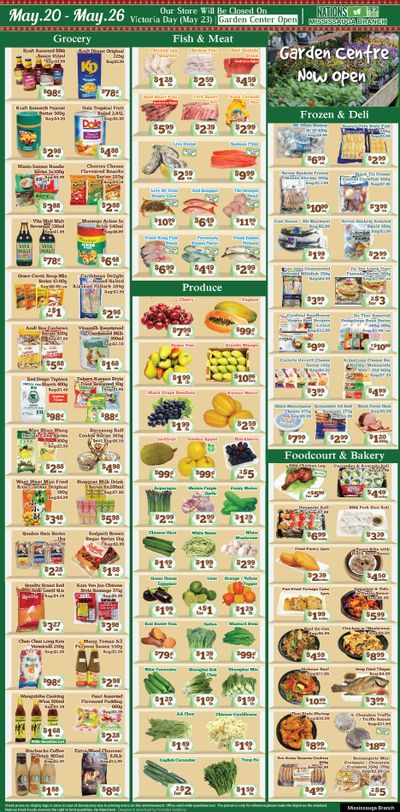 Nations Fresh Foods (Mississauga) Flyer May 20 to 26