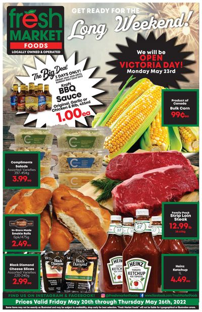Fresh Market Foods Flyer May 20 to 26