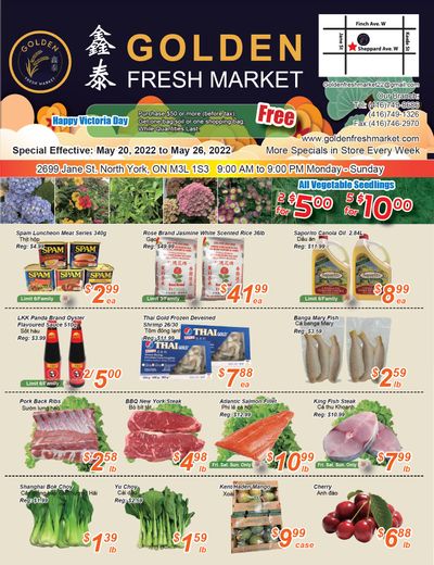 Golden Fresh Market Flyer May 20 to 26