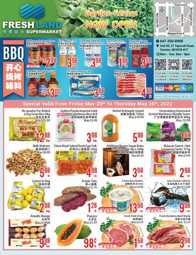 FreshLand Supermarket Flyer May 20 to 26