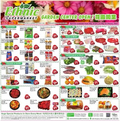 Ethnic Supermarket (Guelph) Flyer May 20 to 26