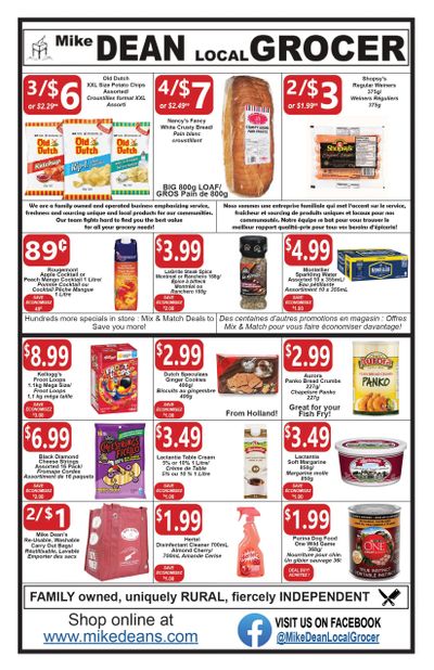 Mike Dean Local Grocer Flyer May 20 to 26