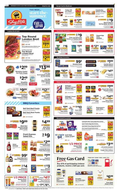 ShopRite (CT, DE, MD, NJ, NY, PA) Weekly Ad Flyer May 20 to May 27