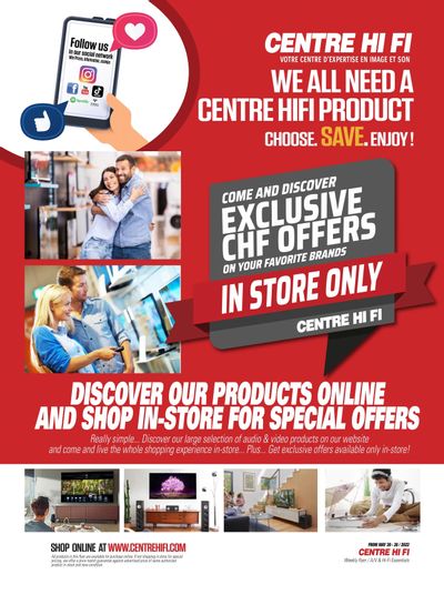 Centre Hi-Fi Flyer May 20 to 26