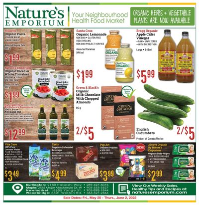 Nature's Emporium Flyer May 20 to June 2
