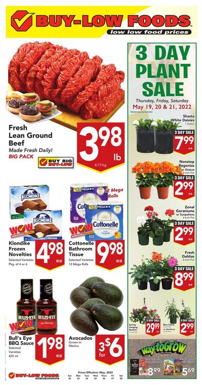 Buy-Low Foods Flyer May 22 to 28