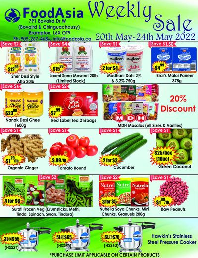 FoodAsia Flyer May 20 to 24