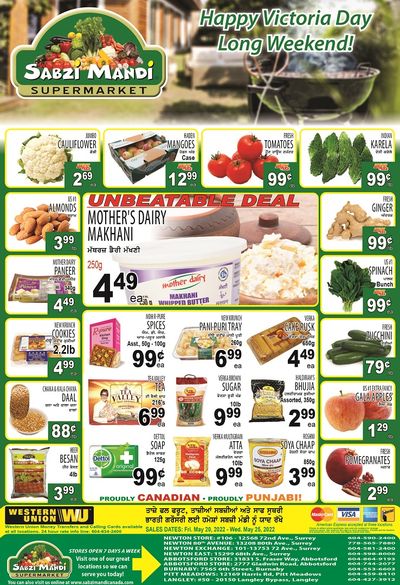 Sabzi Mandi Supermarket Flyer May 20 to 25