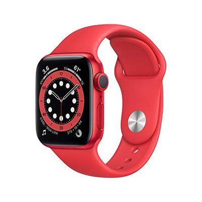 Apple Watch Series 6 (GPS, 40mm) - Product(RED) - Aluminum Case with Product(RED) - Sport Band $399.99 (Reg $529.99)