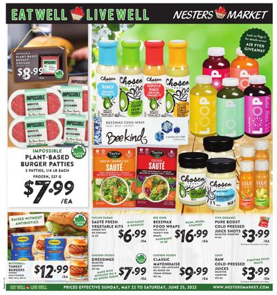 Nesters Market Eat Well Live Well Monthly Flyer May 22 to June 25