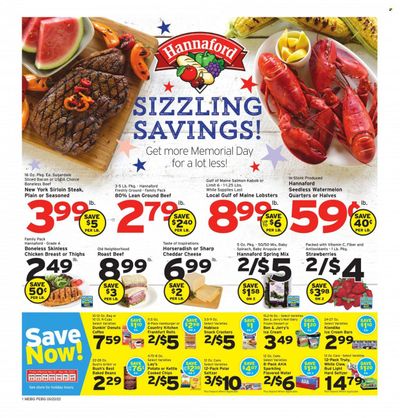 Hannaford (ME) Weekly Ad Flyer May 22 to May 29