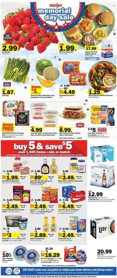 Meijer (WI) Weekly Ad Flyer May 22 to May 29