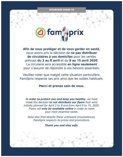 Familiprix Extra Flyer April 2 to 8
