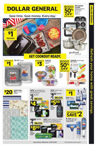 Dollar General Weekly Ad Flyer May 24 to May 31