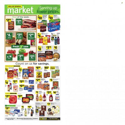 Dollar General (CA) Weekly Ad Flyer May 24 to May 31