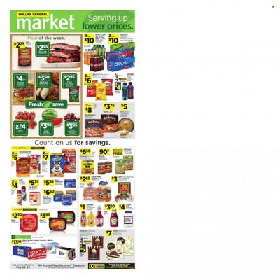 Dollar General (FL, MS) Weekly Ad Flyer May 24 to May 31