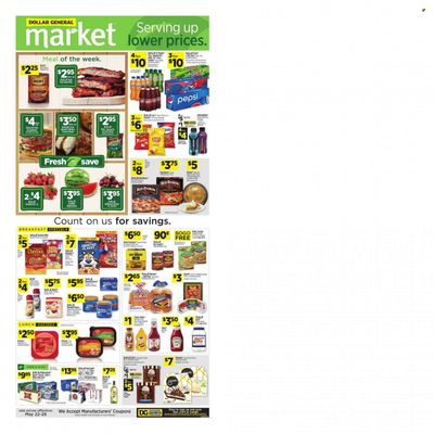 Dollar General (FL) Weekly Ad Flyer May 24 to May 31