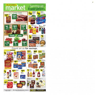 Dollar General (IN, OH) Weekly Ad Flyer May 24 to May 31