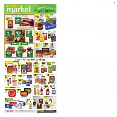 Dollar General (NC) Weekly Ad Flyer May 24 to May 31