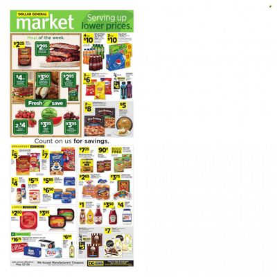 Dollar General (LA) Weekly Ad Flyer May 24 to May 31