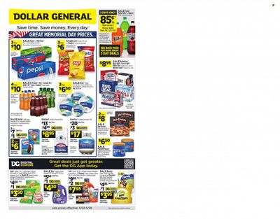 Dollar General (SC) Weekly Ad Flyer May 24 to May 31
