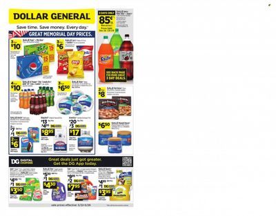 Dollar General (LA) Weekly Ad Flyer May 24 to May 31