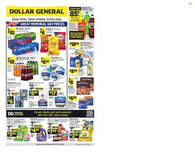 Dollar General (CA) Weekly Ad Flyer May 24 to May 31