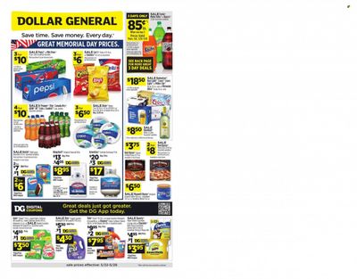 Dollar General (CA, NV) Weekly Ad Flyer May 24 to May 31