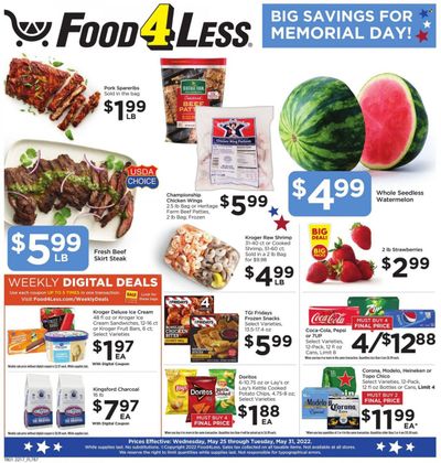Food 4 Less (IN) Weekly Ad Flyer May 24 to May 31