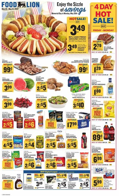 Food Lion (SC) Weekly Ad Flyer May 24 to May 31