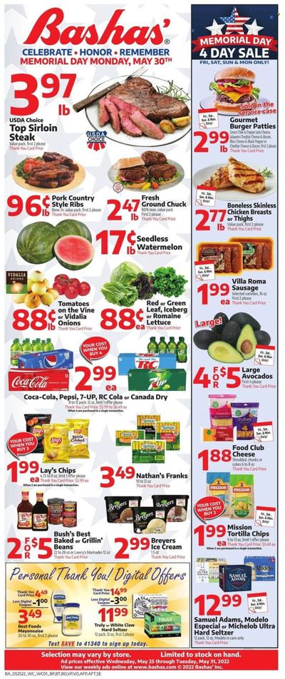 Bashas' (AZ) Weekly Ad Flyer May 24 to May 31