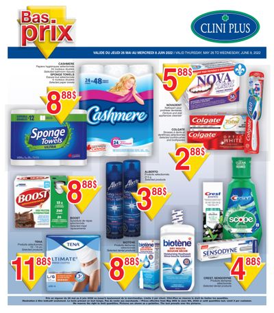 Clini Plus Flyer May 26 to June 8
