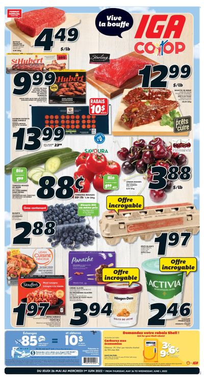 Coop IGA Flyer May 26 to June 1