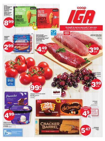 Coop IGA Flyer May 26 to June 1