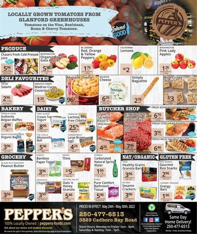 Pepper's Foods Flyer May 24 to 30