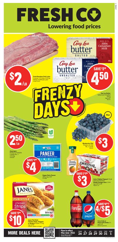 FreshCo (ON) Flyer May 26 to June 1