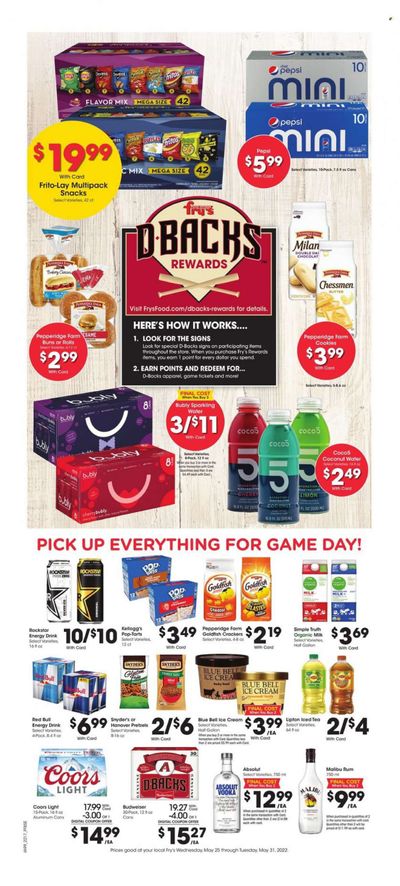 Fry’s (AZ) Weekly Ad Flyer May 25 to June 1