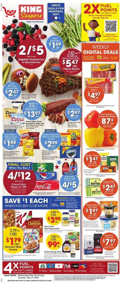 King Soopers (CO) Weekly Ad Flyer May 25 to June 1