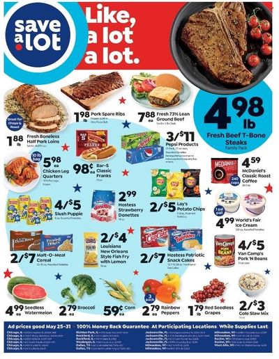 Save a Lot Weekly Ad Flyer May 25 to June 1