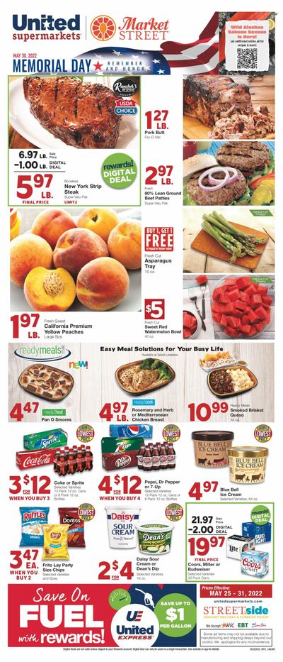 United Supermarkets (TX) Weekly Ad Flyer May 25 to June 1