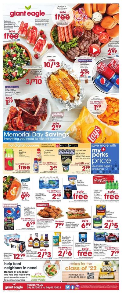 Giant Eagle (OH, PA) Weekly Ad Flyer May 25 to June 1
