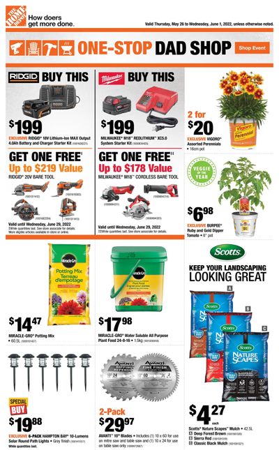 Home Depot (ON) Flyer May 26 to June 1