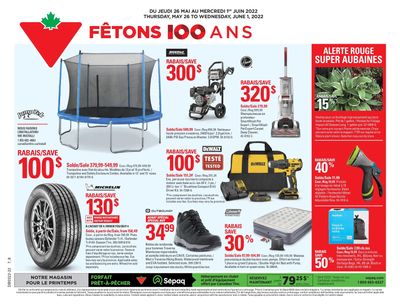 Canadian Tire (QC) Flyer May 26 to June 1