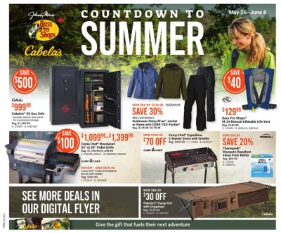 Cabela's Flyer May 26 to June 8