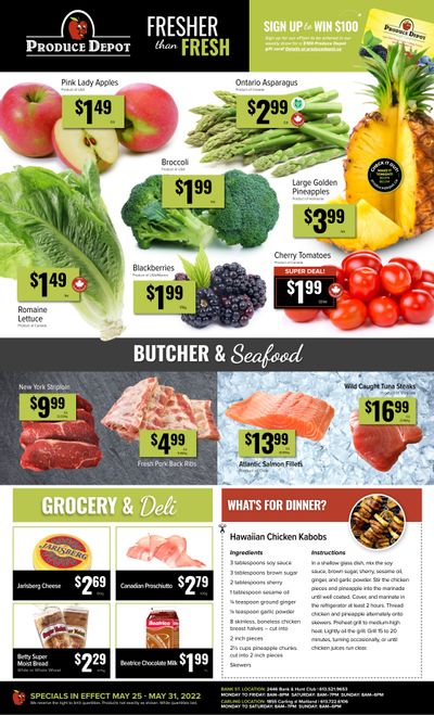 Produce Depot Flyer May 25 to 31