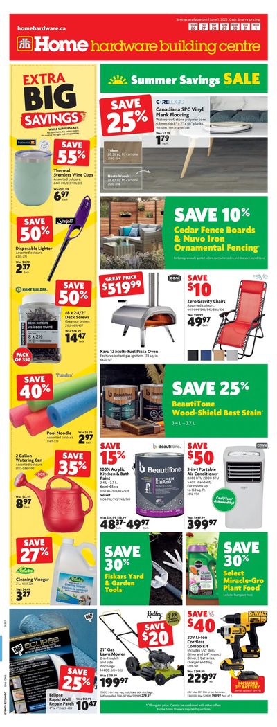 Home Hardware Building Centre (ON) Flyer May 26 to June 1