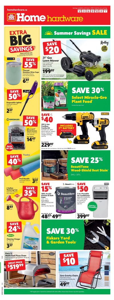 Home Hardware (BC) Flyer May 26 to June 1